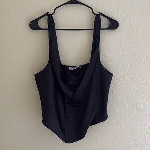 Abercrombie & Fitch Satin Tank Top